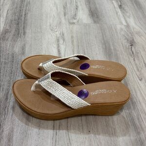 Italian Shoe maker sandal size 8.5